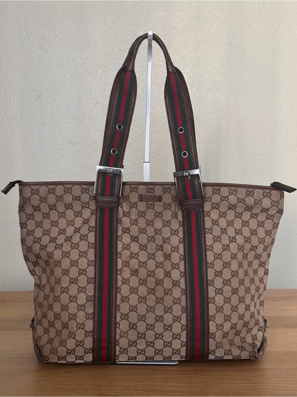 Gucci Cherry Line Zippy Tote Bag - Picture 1 of 14